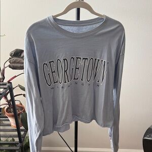 Brandy Melville John Galt Georgetown Washington Long Sleeve Shirt